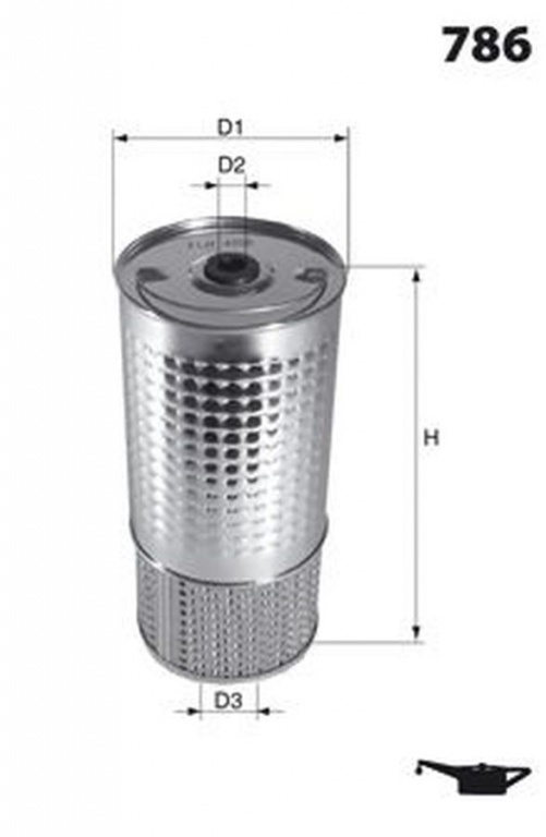 Filtru ulei SSANGYONG MUSSO FJ LUCAS FILTERS LFOE2