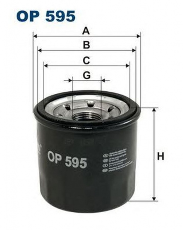 Filtru ulei SUZUKI SWIFT II hatchback EA MA FILTRON OP595