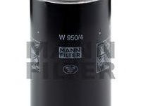 Filtru ulei VOLKSWAGEN TRANSPORTER Mk IV platou/sasiu (70XD) - OEM - MANN-FILTER: W950/4|W 950/4 - Cod intern: W02180436 - LIVRARE DIN STOC in 24 ore!!!