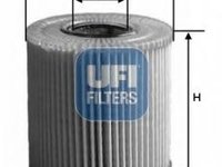 Filtru ulei VW EOS (1F7, 1F8), AUDI A5 (8T3), AUDI A4 limuzina (8K2, B8) - UFI 25.153.00