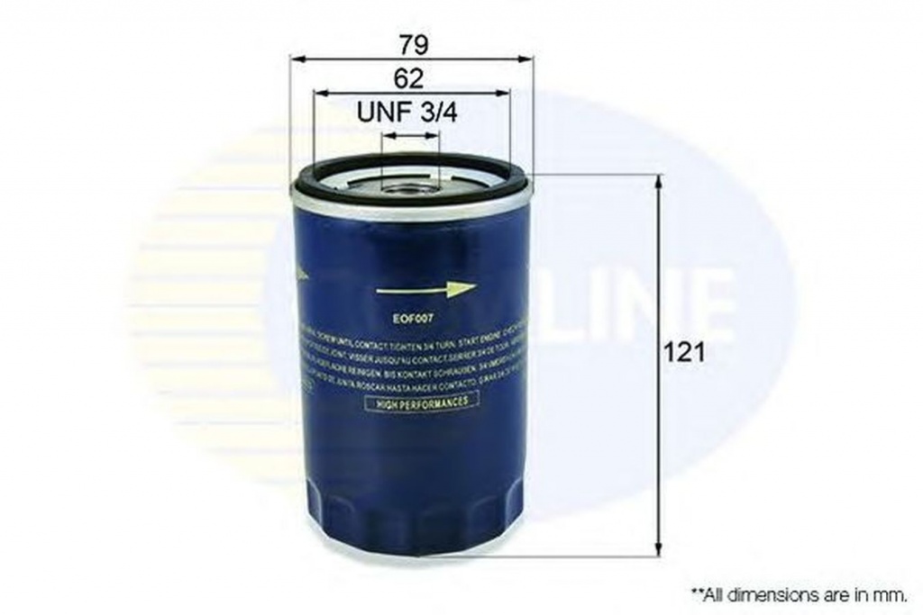 Filtru ulei VW PASSAT Variant 3A5 35I COMLINE EOF0