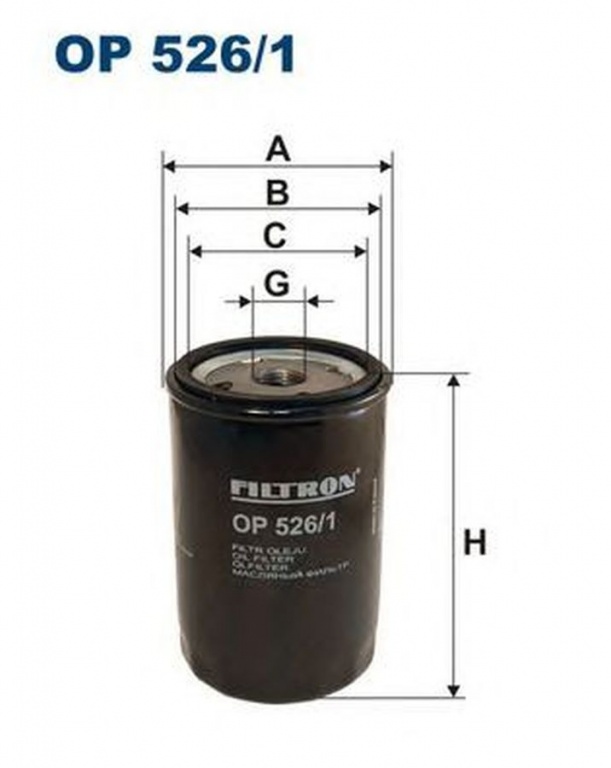 Filtru ulei VW PASSAT Variant 3B5 FILTRON OP5261