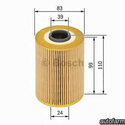Filtru ulei VW PASSAT Variant (3B6) BOSCH 1 457 42