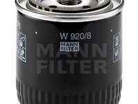 Filtru ulei VW POLO (6N1), SKODA FELICIA (6U1), SKODA FELICIA combi (6U5) - MANN-FILTER W 920/8