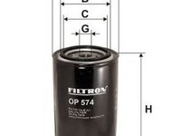 Filtru ulei VW TRANSPORTER IV caroserie (70XA) (1990 - 2003) FILTRON OP574 piesa NOUA