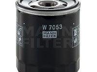 Filtru ulei W 7053 MANN-FILTER pentru Peugeot 205 Audi 80 CitroEn Ax CitroEn Bx CitroEn Cx CitroEn C25 CitroEn C15 CitroEn Xm CitroEn Zx CitroEn Xantia