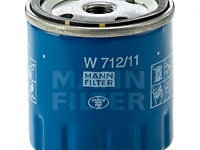 Filtru ulei W 712 11 MANN-FILTER pentru Peugeot 309 Peugeot 205 CitroEn Mehari