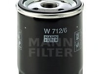 Filtru ulei W 712 6 MANN-FILTER pentru Bmw 02 Bmw 1500-2000 Bmw Seria 3 Bmw Seria 5