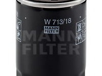 Filtru ulei W 713 18 MANN-FILTER pentru Opel Kadett Opel Ascona Opel Vectra Rover 2000-3500 Chevrolet Blazer Chevrolet Monte Chevrolet Corvette