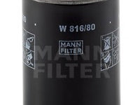 Filtru ulei W 816 80 MANN-FILTER pentru Mitsubishi Colt Mitsubishi Lancer Mitsubishi Galant Mitsubishi Sigma Mitsubishi Nimbus Mitsubishi Space Mitsubishi Montero Mitsubishi Pajero Mitsubishi Pajeroshogun Mitsubishi Delica Mitsubishi L Mitsubishi L30