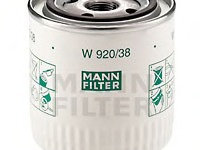 Filtru ulei W 920 38 MANN-FILTER pentru Volvo 460 Volvo 440 Volvo S40 Volvo V40