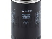 Filtru ulei W 940 27 MANN-FILTER pentru Nissan Vanette Nissan Atleon Nissan Eco-t