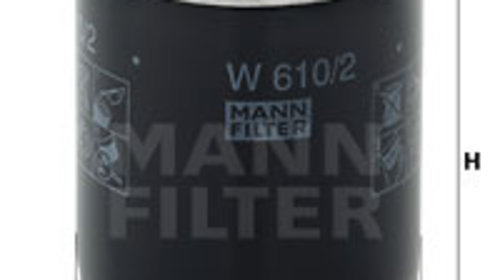 Filtru ulei (W6102 MANN-FILTER) FORD ASIA / O