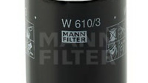 FILTRU ULEI W6103 - MANN-FILTER - W 610/3