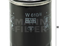 Filtru ulei (W6104 MANN-FILTER) INFINITI,NISSAN