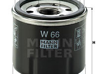 Filtru ulei (W66 MANN-FILTER) DACIA,NISSAN,RENAULT