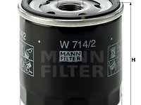 Filtru ulei (W7142 MANN-FILTER) ALFA ROMEO,AUTOBIANCHI,FIAT,FSO,INNOCENTI,LANCIA,SEAT,ZASTAVA