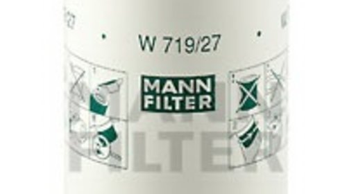 FILTRU ULEI W71927 - MANN-FILTER - W 719/27