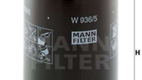 Filtru ulei (W9365 MANN-FILTER) CHEVROLET,HOL
