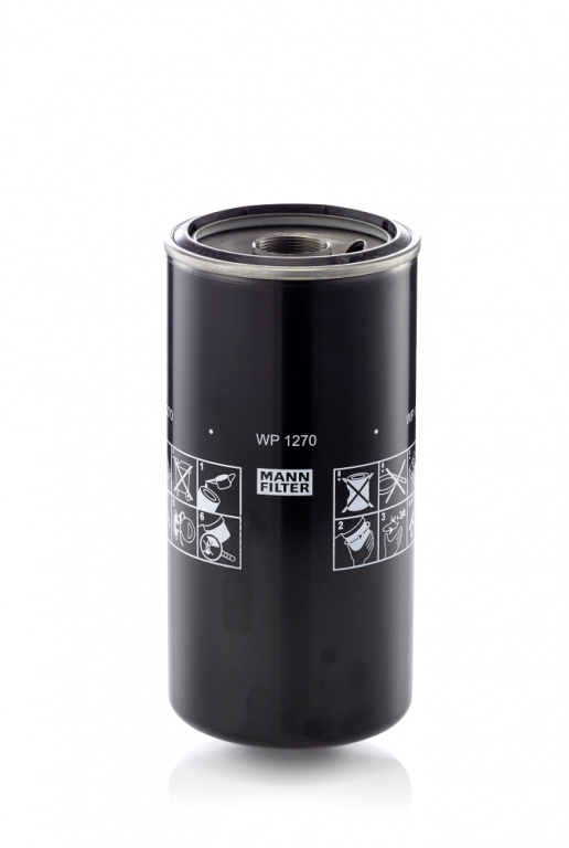 Filtru ulei (WP 1270 WP1270 MANN-FILTER) ERF,FODEN TRUCKS,JOHN DEERE ALPHA|C-Serie, C-Series|E-Serie, E-Series|Series 6010
