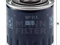 Filtru ulei (WP914 MANN-FILTER) RENAULT