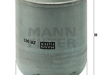 Filtru ulei (ZR903X MANN-FILTER) BOVA,DAF,GINAF,SOLARIS,VAN HOOL,VDL