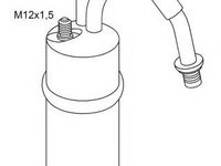 Filtru uscator aer conditionat FORD COUGAR (EC_) (1998 - 2001) NRF 33188