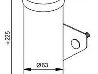 Filtru uscator aer conditionat LAND ROVER RANGE ROVER Mk II (LP) (1994 - 2002) NRF 33161