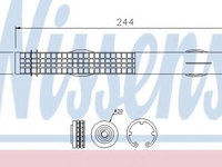 Filtru uscator aer conditionat OPEL INSIGNIA limuzina (2008 - 2016) NISSENS 95457