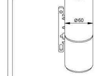 Filtru Uscator Aer Conditionat OPEL VECTRA C NRF 33309