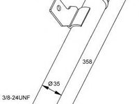 Filtru uscator aer conditionat VOLVO S60 I (2000 - 2010) NRF 33281