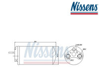 Filtru uscator aer conditonat Renault Trafic 2 / Opel Vivaro A 95461 ( LICHIDARE DE STOC)