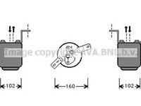 Filtru uscator clima BMW Z3 cupe E36 AVA BWD224