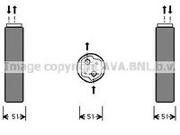 Filtru uscator clima DACIA LOGAN LS AVA RTD094