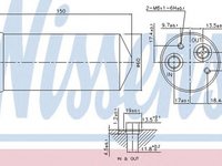 Filtru uscator clima DAEWOO LEGANZA KLAV NISSENS 95141