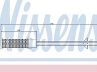 Filtru uscator clima FIAT SCUDO 272 270 NISSENS 95407