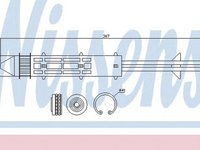 Filtru uscator clima FORD GALAXY WGR NISSENS 95319