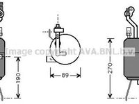 Filtru uscator clima FORD KA RB AVA FDD310