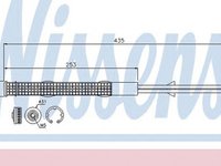 Filtru uscator clima IVECO Stralis NISSENS 95506