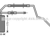 Filtru uscator clima JEEP GRAND CHEROKEE I ZJ AVA JED041