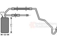 Filtru uscator clima JEEP GRAND CHEROKEE I ZJ VAN WEZEL 2100D041