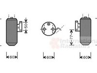 Filtru uscator clima MAZDA 323 C V BA VAN WEZEL 2700D084