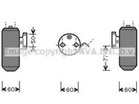 Filtru uscator clima MAZDA 323 P V BA AVA MZD084