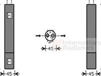 Filtru uscator clima MERCEDES-BENZ A-CLASS W169 VAN WEZEL 3000D471