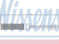 Filtru uscator clima MERCEDES-BENZ CLC-CLASS CL203 NISSENS 95357