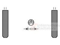 Filtru uscator clima NISSAN PRIMERA Hatchback P12 VAN WEZEL 5300D017