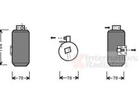 Filtru uscator clima OPEL ASTRA F hatchback 53 54 58 59 VAN WEZEL 3700D292