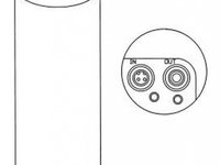 Filtru uscator clima OPEL TIGRA TwinTop NRF 33191