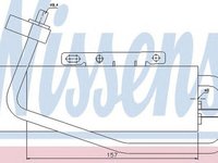 Filtru uscator clima OPEL VECTRA C GTS NISSENS 95338