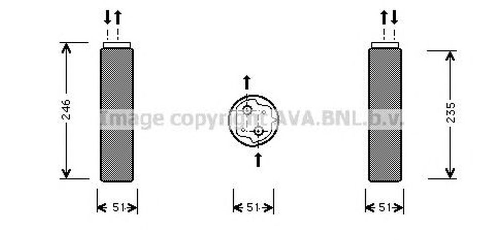 Filtru uscator clima RENAULT KANGOO Express FC0 1 